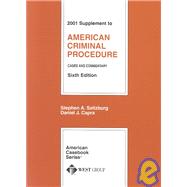 Supplement to American Criminal Procedure