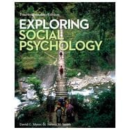 Loose Leaf Version for Exploring Social Psychology, 4th Canadian Edition