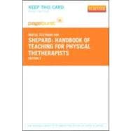 Handbook of Teaching for Physical Therapists