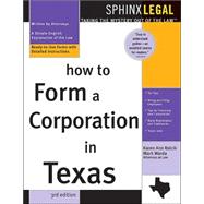 How to Form a Corporation in Texas