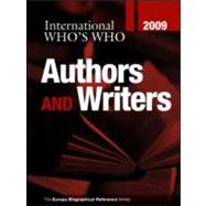 International Who's Who of Authors & Writers 2009
