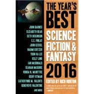 The Year's Best Science Fiction & Fantasy 2016