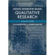 Doing Interview-based Qualitative Research,9781107674707