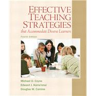 Effective Teaching Strategies that Accommodate Diverse Learners,9780137084708