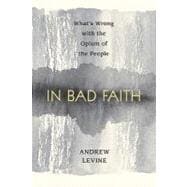 In Bad Faith,9781616144708