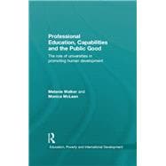 Professional Education, Capabilities and the Public Good: The role of universities in promoting human development