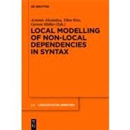 Local Modelling of Non-local Dependencies in Syntax