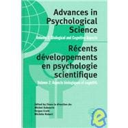 Advances in Psychological Science, Volume 2: Biological and Cognitive Aspects