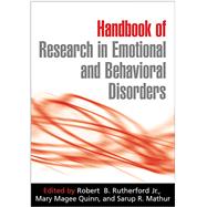 Handbook of Research in Emotional and Behavioral Disorders