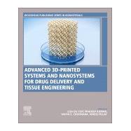 Advanced 3d-printed Systems and Nanosystems for Drug Delivery and Tissue Engineering