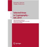 Selected Areas in Cryptography – SAC 2019