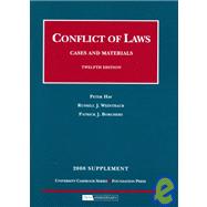 Conflict of Laws, Cases and Materials, 2008