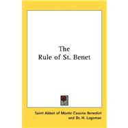The Rule of St. Benet