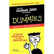 Microsoft Outlook 2000 for Windows for Dummies : Quick Reference
