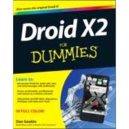 Droid X2 for Dummies