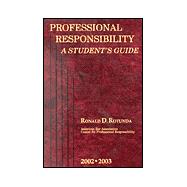 Professional Responsibility 2002-2003