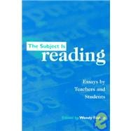 The Subject Is Reading,9780867094725