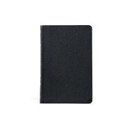 KJV Thinline Bible, Black Genuine Leather, Indexed