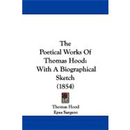 Poetical Works of Thomas Hood : With A Biographical Sketch (1854)