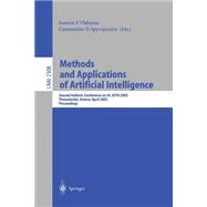 Methods and Applications of Artificial Intelligence: Second Hellenic Conference on Ai, Setn 2002, Thessaloniki, Greece, April 11-12, 2002, Proceedings