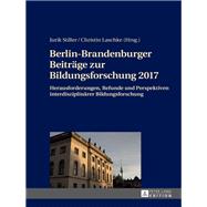 Berlin-brandenburger Beitraege Zur Bildungsforschung 2017
