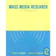 Mass Media Research An Introduction