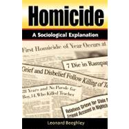 Homicide A Sociological Explanation