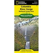 National Geographic Trails Illustrated Map Columbia River Gorge, Columbia River Gorge National Scenic Area Oregon / Washington, USA
