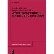 Wörterbuchkritik / Dictionary Criticism