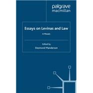 Essays on Levinas and Law