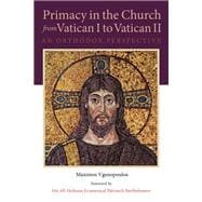 Primacy in the Church from Vatican I to Vatican II