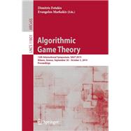 Algorithmic Game Theory