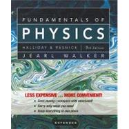 Fundamentals of Physics Extended, Ninth Edition Binder Ready Version