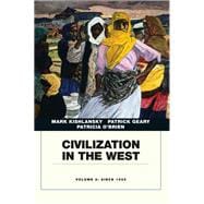 Civilization in the West, Penguin Academic Edition, Volume 2,9780205664740