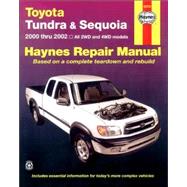 Toyota Tundra & Sequoia Automotive Repair Manual 2000 Thru 2002