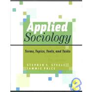 Applied Sociology Topics, Terms, Tools, and Tasks