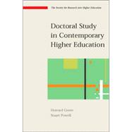 Doctoral Study in Contemporary Higher Education