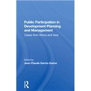 Public Participation in Development Planning and Management