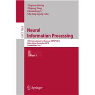 Neural Information Processing: 19th International Conference, Iconip 2012, Doha, Qatar, November 12-15, 2012, Proceedings, Part I