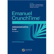 Emanuel CrunchTime for Administrative Law book cover, ISBN 9798894104751