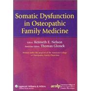 Somatic Dysfunction in Osteopathic Family Medicine