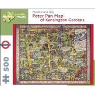 Peter Pan Map of Kensington Gardens: 500 Piece Puzzle