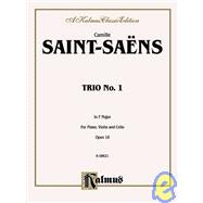 Trio No. 1, Op. 18: Kalmus Edition