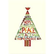 Peace Hope Tree Small Boxed Holiday Cards
