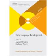 Early Language Development : Bridging Brain and Behaviour