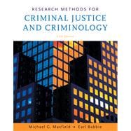 Research Methods For Criminal Justice And Criminology