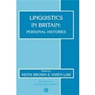 Linguistics in Britain Personal Histories