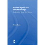 Human Rights and Private Wrongs: Constructing Global Civil Society