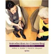 Introduction to Counseling Voices from the Field