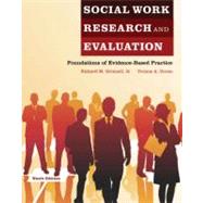 Social Work Research and Evaluation Foundations of Evidence-Based Practice